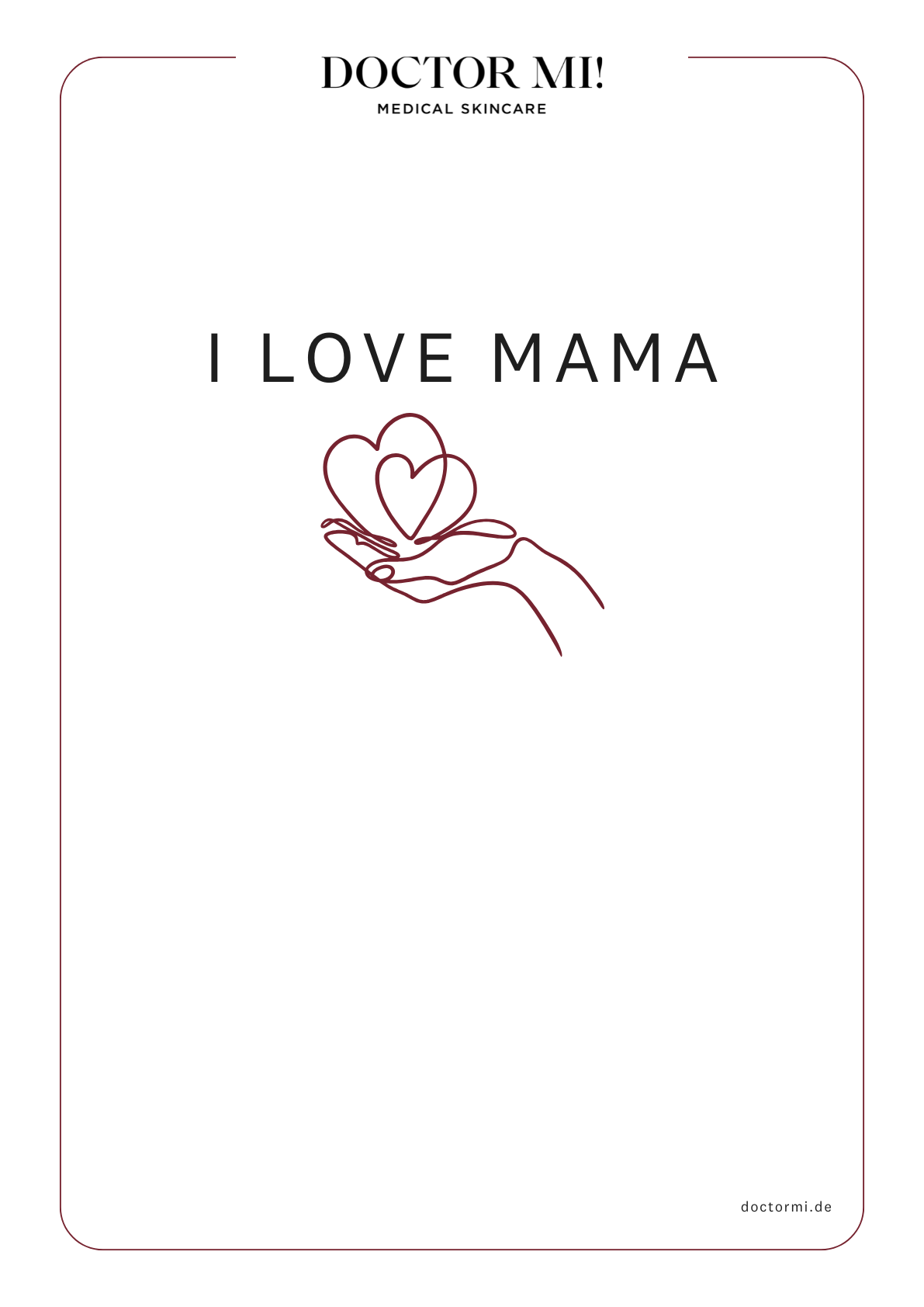 Gutschein Mama Muttertag